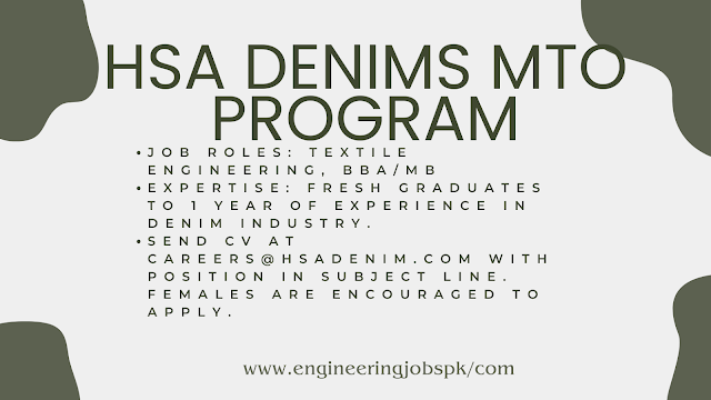 HSA Denim MTO Program