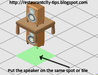 Restaurant City - Guide on Stacking Items