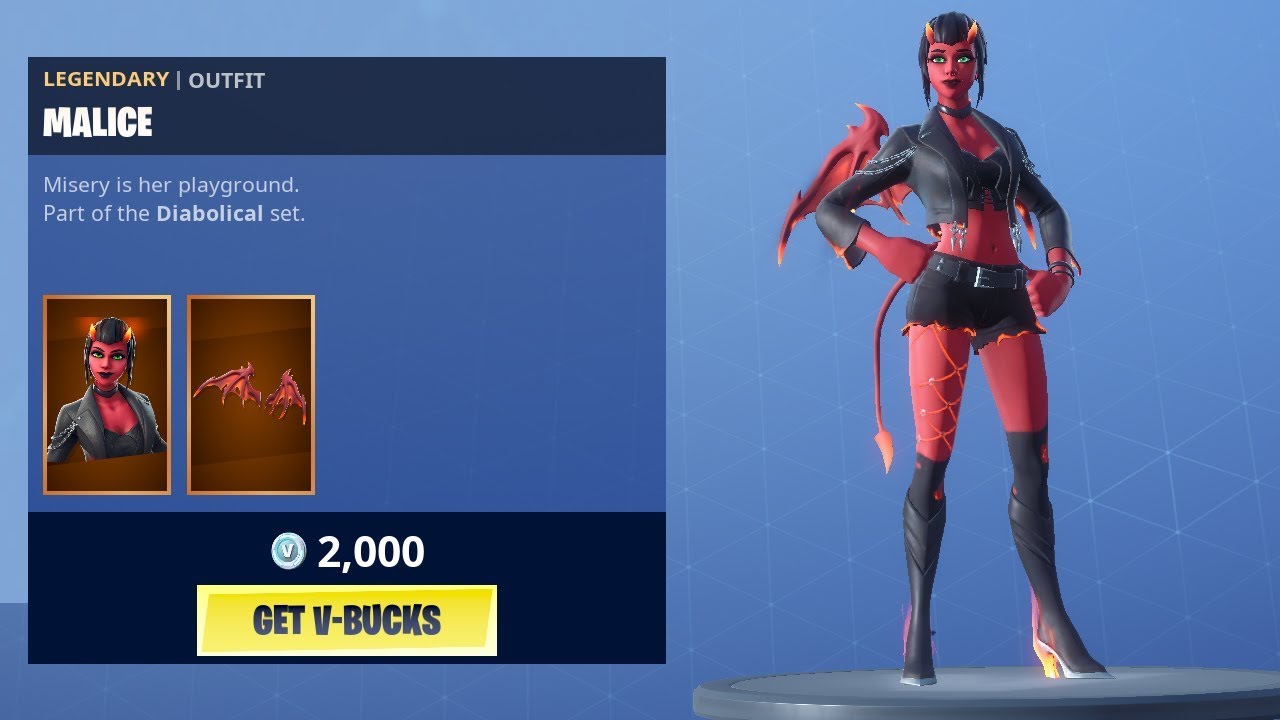 Skin Malice And Burning Axe Available at Fortnite Item ... - 1280 x 720 jpeg 85kB