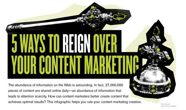 5 Ways To Reign Over Your Content Marketing