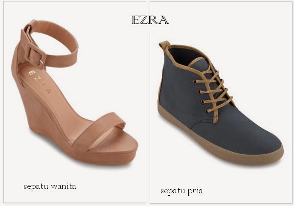 Sepatu Ezra, Ezra Tampil Menarik Dan Up To Date - MizTia Respect