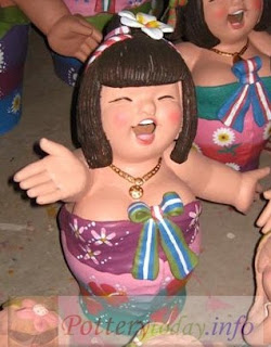 clay doll