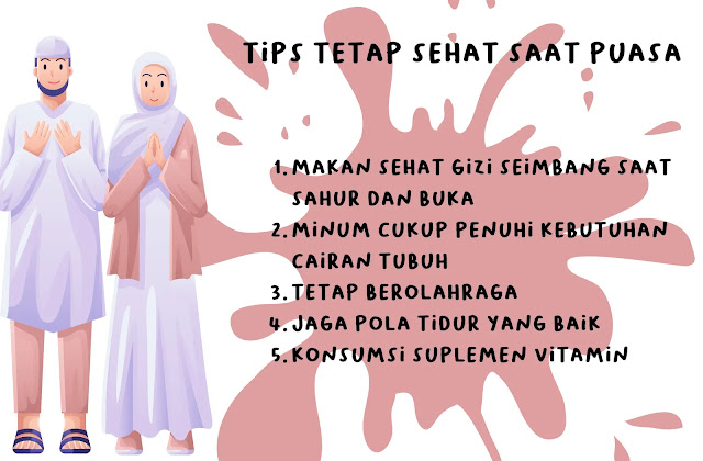 Tips cara menjaga kesehatan saat puasa