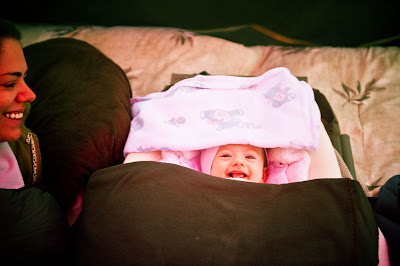 infant camping big sur, california