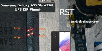 Samsung Galaxy A53 A536E Pinout