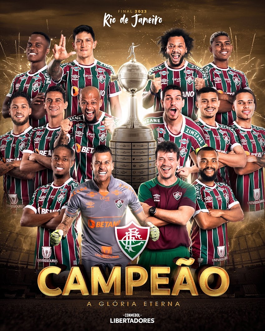 Fluminense CAMPEÓN de Copa Libertadores, tras derrotar a Boca 2-1 en el Maracaná