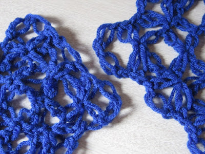 crochet, love knot, gauge, how to