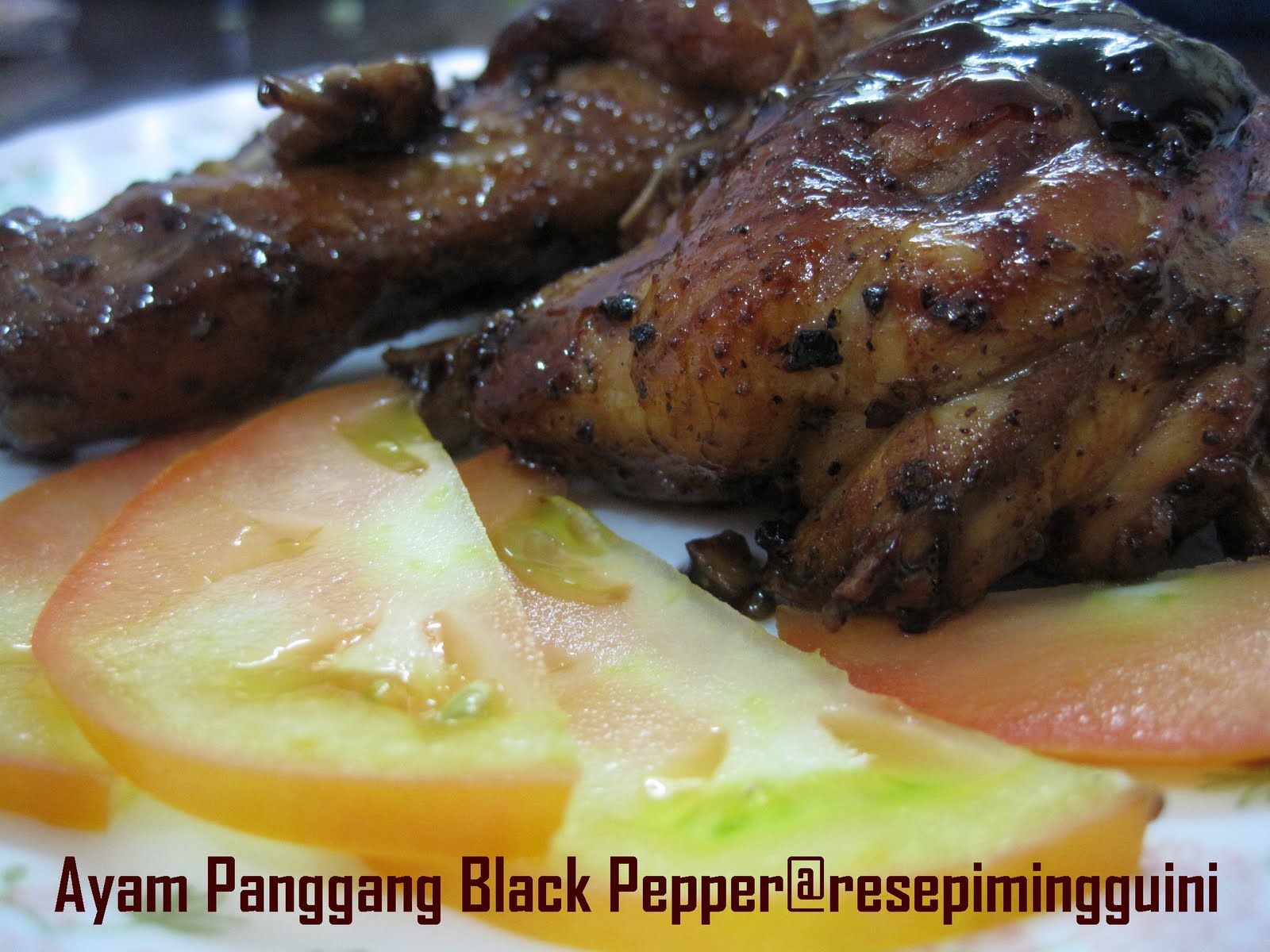 iAyami iPanggangi Black Pepper iResepii Minggu Ini