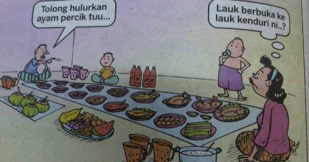 Kartun Lawak Puasa : Nafsu Ramadhan  Himpunan Koleksi 