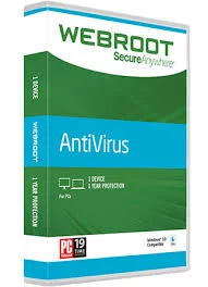 Webroot SecureAnywhere antivirus box