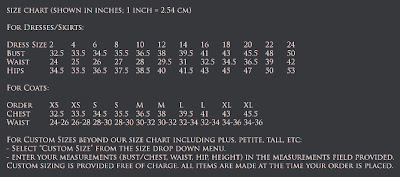 wedding-dress-standart-size-chart