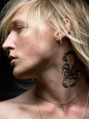 tattoos for neck. neck tattoo ideas.