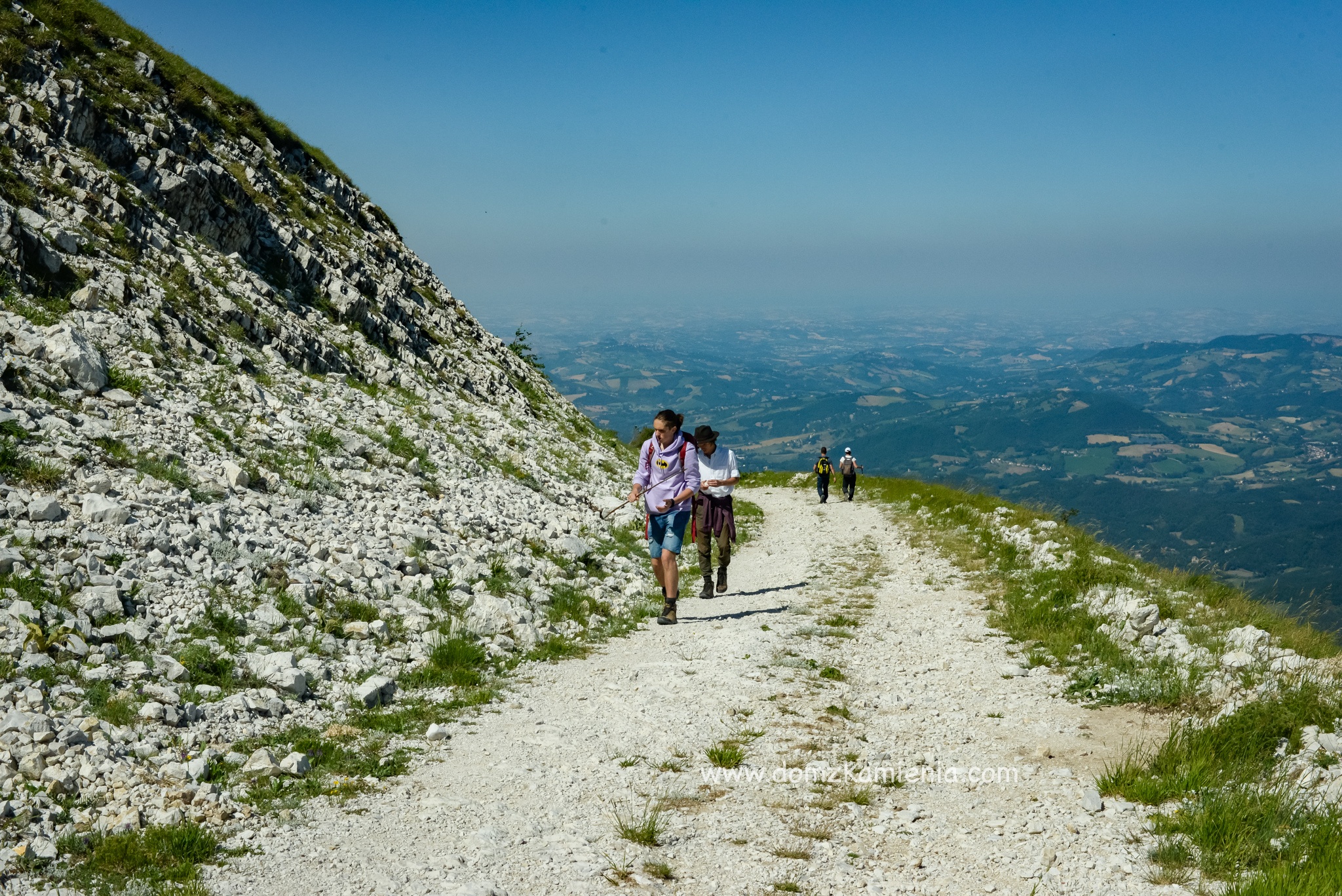 Monti sibillini trekking we Włoszech Dom z Kamienia blog Katarzyny Nowackiej