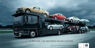 funny BMW advertising