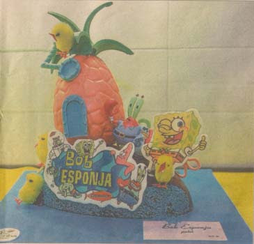 Bob esponaja de chocolate