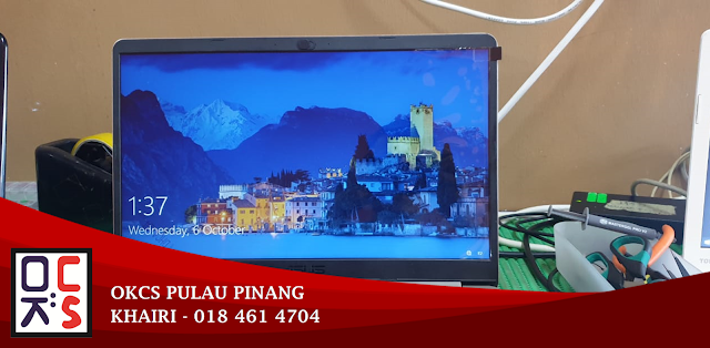 SOLVED: KEDAI REPAIR LAPTOP BATU MAUNG | LAPTOP ASUS HORIZONTAL LINE ON SCREEN