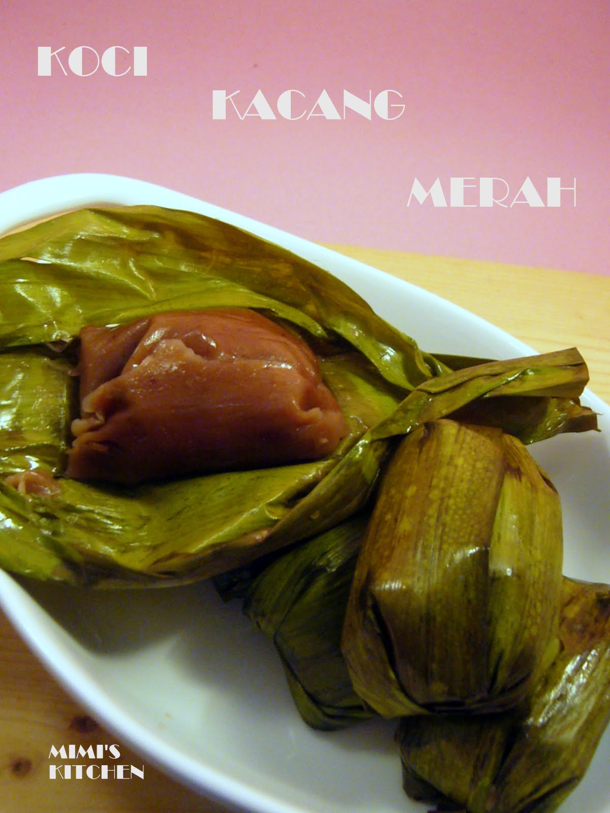 ~Di Sini Segalanya Bermula~: Kuih Koci Kacang Merah