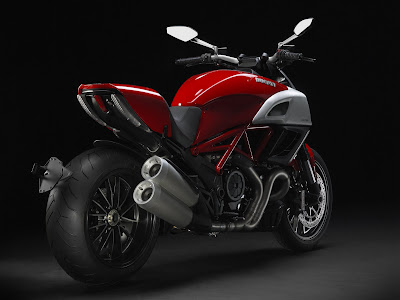 2011 Ducati Diavel Rear Side View