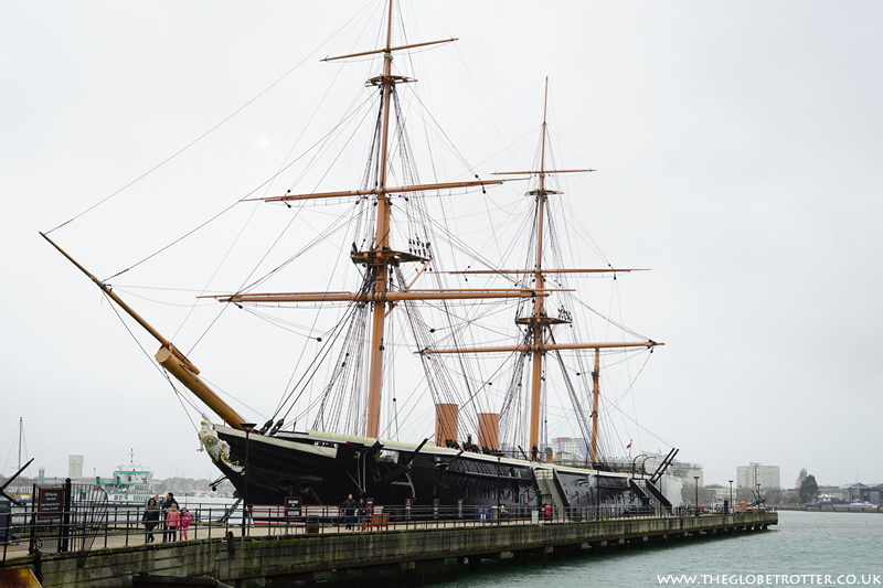 The Historic Dockyard in Portsmouth