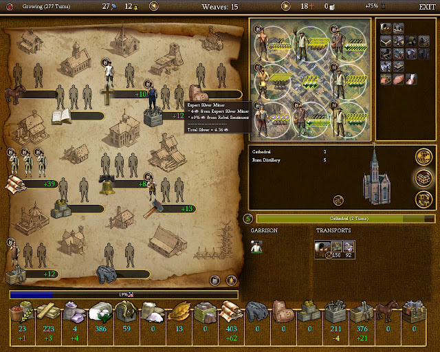 Civilization 4 Colonization - Clothes Colony Screenshot