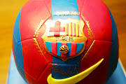 Tarta pelota Barça