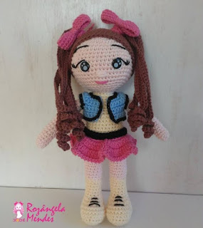 PATRON GRATIS MUÑECA AMIGURUMI 68003