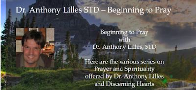 Image of Discerning Hearts website with mountains