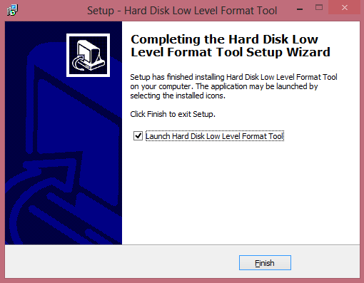Setup HDD Guru Low Level Format for Windows