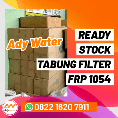 ready stock tabung filter air FRP 1054