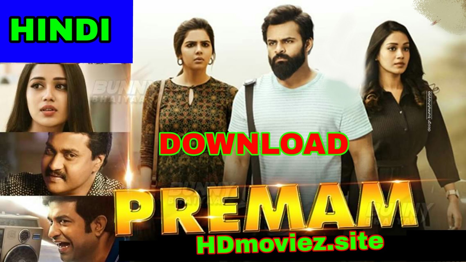 Premam [Hindi Dubbed] Full Movie Download Filmywap