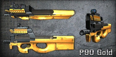 Cara Seting Title P90 Agar Selalu Headshoot Saat Bermain Point Blank Garena