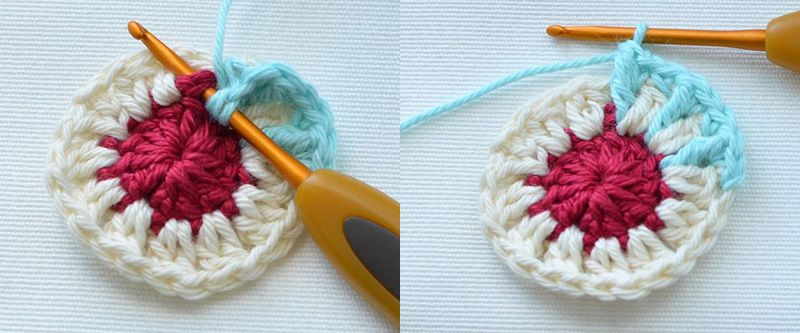 Circles of the Sun Mystery CAL 2015 - overlay crochet - Block 1 #free crochet pattern by LillaBjornCrochet