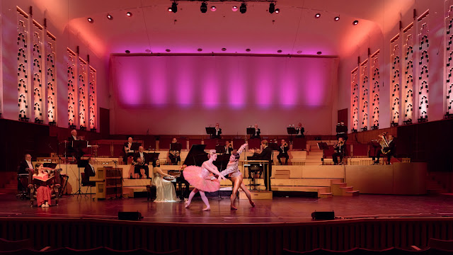 The Nutcracker Re-imagined - Alexandra Dariescu, Nicky Henshall, Barry Drummond, Royal Liverpool Philharmonic Orchestra - dress rehearsal