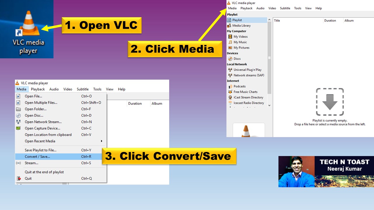 How to Convert Video Using VLC