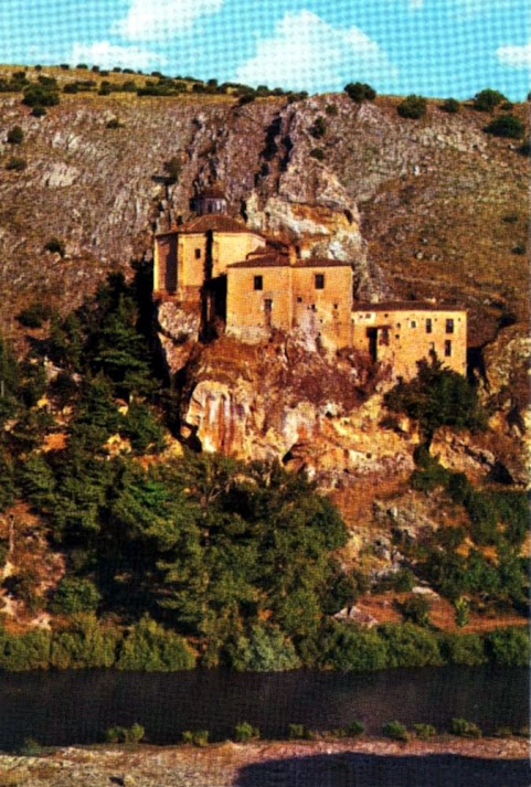 Ermita de san Saturio sobre 1960. Foto: García Garrabella.