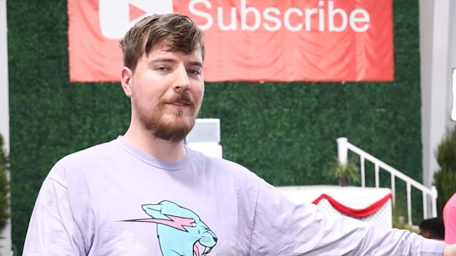 Jimmy Donaldson, better known as MrBeast