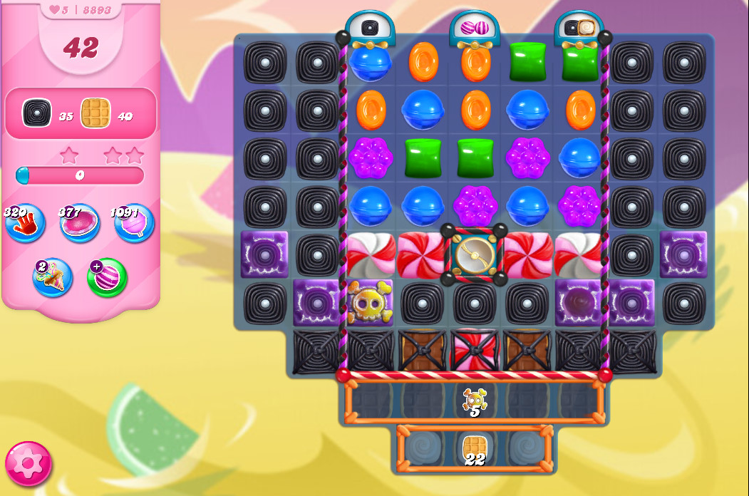 Candy Crush Saga level 8893