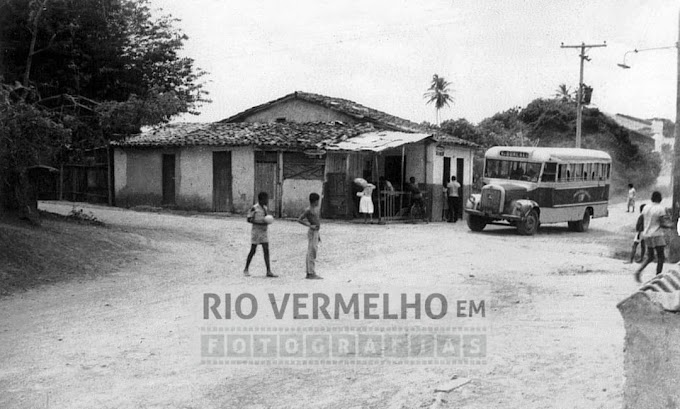 Rua Almirante Barroso 1950. O Rio Vermelho já foi assim