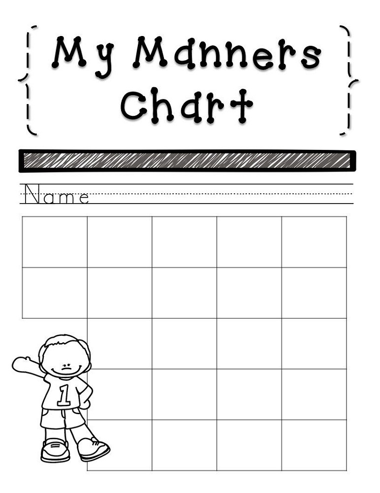 Reward Charts for 3 Year Old Templates