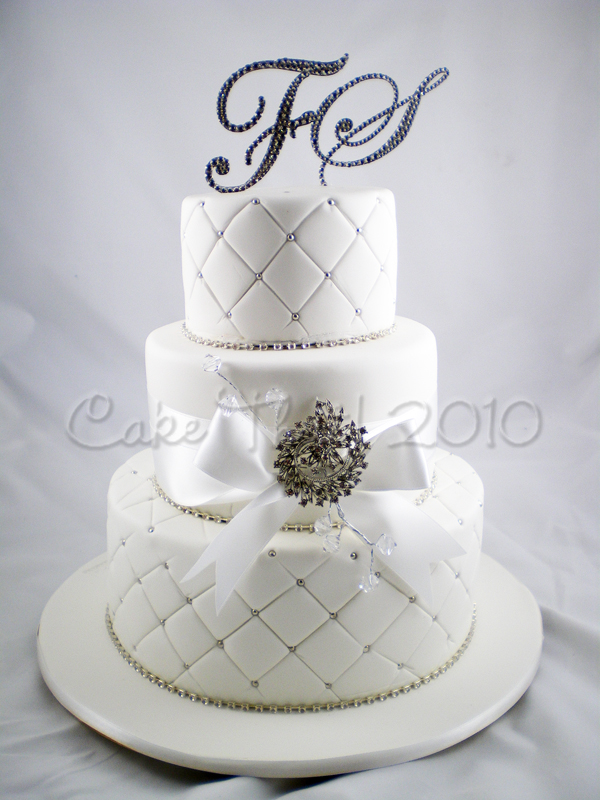 Bling Wedding cake