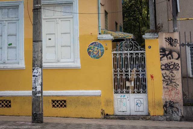 Casa na Rua Trajano Reis - detalhe portão