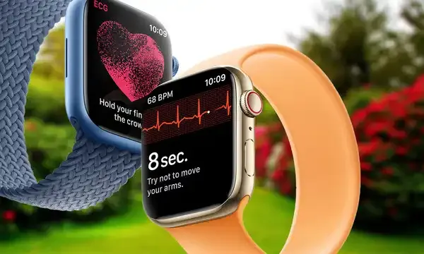 ساعة Apple Watch ، التي تقدم هذه الميزة