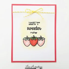 Sunny Studio Stamps: Berry Bliss Customer Card Share by Lisa A