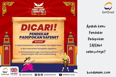 Dicari Pendekar Padepokan SAFENet