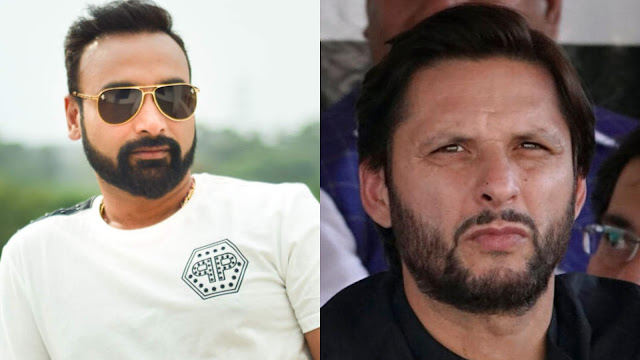 Shahid Afridi once again criticized India for Yasin Malik, Amit Mishra gave a befitting reply