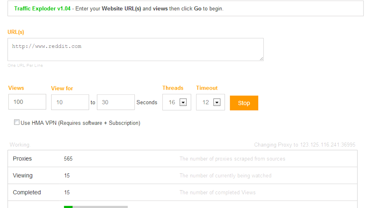 Buying Web Traffic