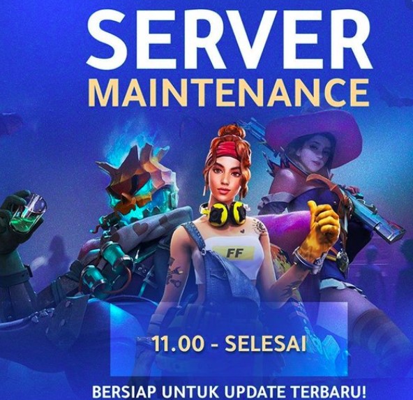 Sampai Jam Berapa Maintenance Free Fire 8 Juni 2021