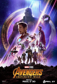 Marvel’s Avengers: Infinity War RealD 3D Theatrical One Sheet Movie Poster