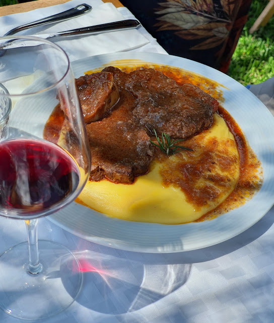 almoço harmonizado ao ar livre na Vinícola Cristofoli