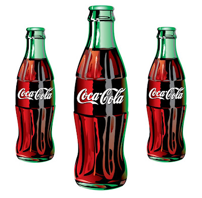 Coca Cola Bottle. Coke Bottle Figure